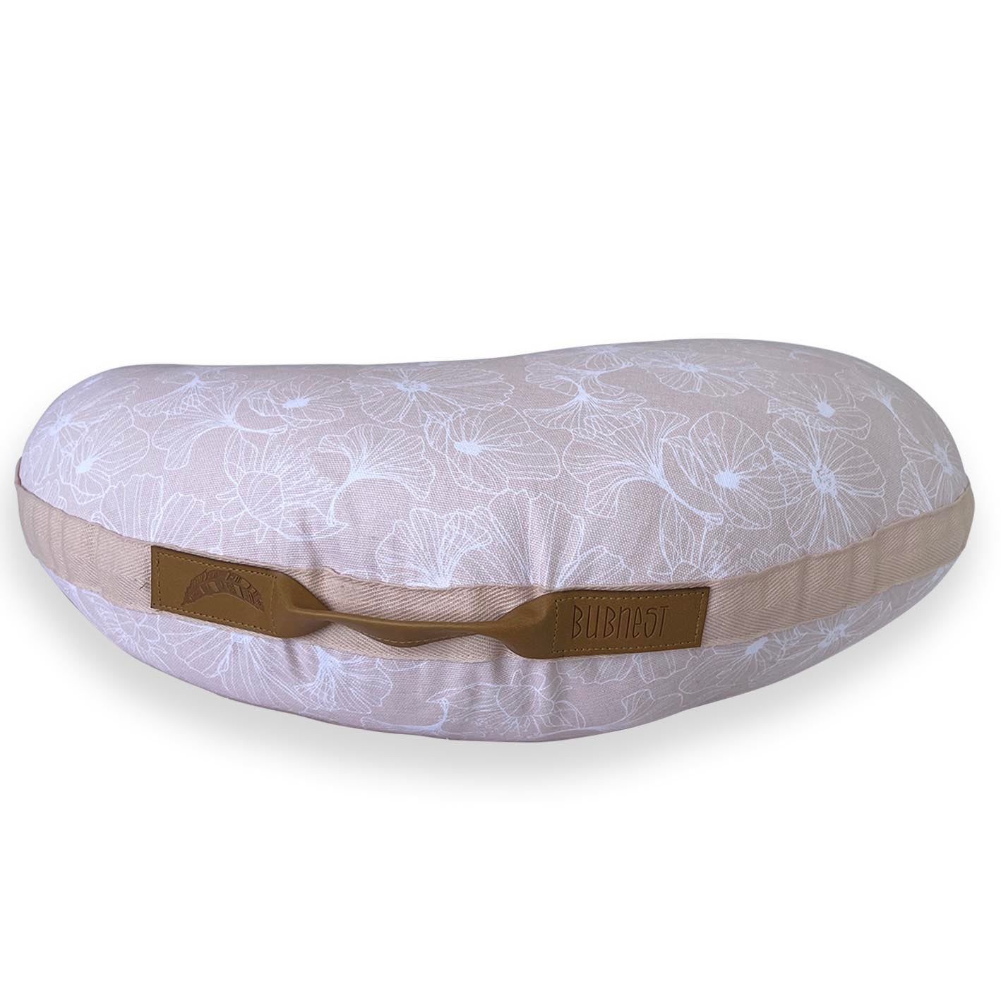 Organic Nursing Pillow Pink Posy