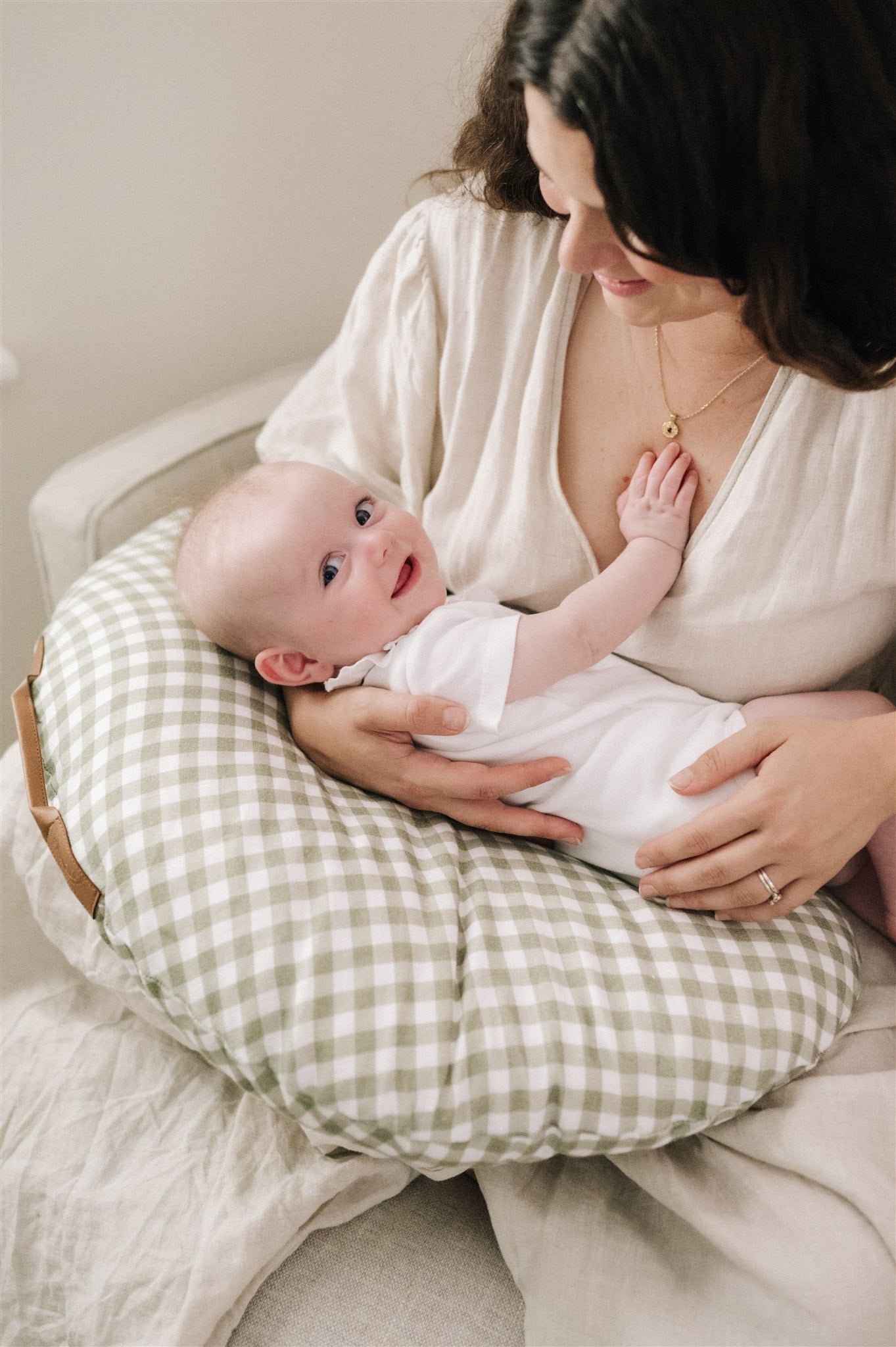 Organic Nursing Pillow Bubnest Linen