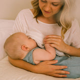 Feeding Pillow in Pinstripe