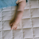 The Everyday Playmat in Pinstripe