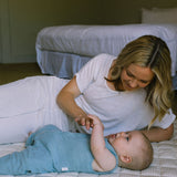 The Everyday Playmat in Pinstripe