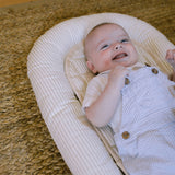 Baby Nest Spare Cover in Pinstripe
