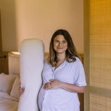 Pregnancy Pillow in Oat