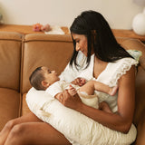 Feeding Pillow in Pinstripe