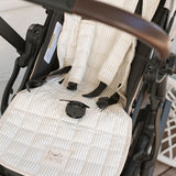 Pram Liner in Pinstripe