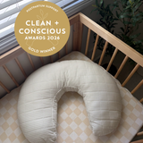 Feeding Pillow in Pinstripe