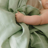 Organic Swaddle in Sage