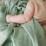 Organic Swaddle in Sage