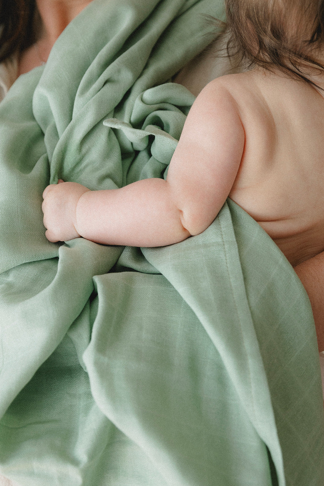 Organic Muslin Wrap - Sage