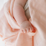 Organic Swaddle in Rose