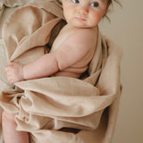 Organic Swaddle in Latte