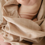 Organic Swaddle in Latte