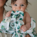 Organic Swaddle in Eucalyptus