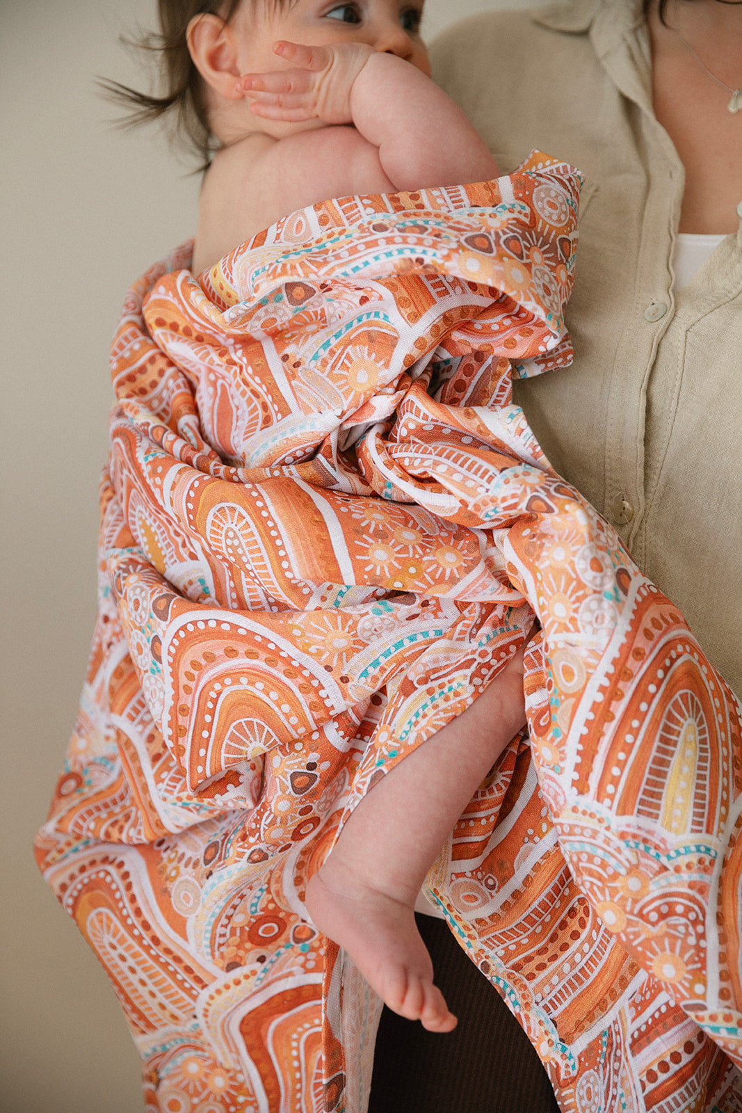 Organic Muslin Wrap - Mother's Love