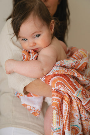 Organic Muslin Wrap - Mother's Love