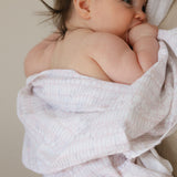 Organic Swaddle in Moonstone