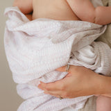 Organic Swaddle in Moonstone