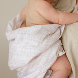 Organic Swaddle in Moonstone