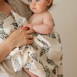Organic Swaddle in Feather