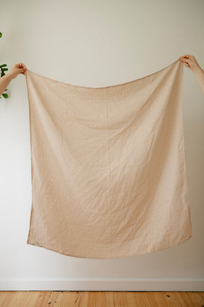 Organic Muslin Wrap - Latte