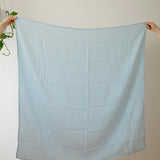 Organic Swaddle in Ocean Mist