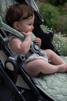 Organic Pram Liner - Sage