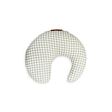 Organic Nursing Pillow in Sage + Cream Gingham