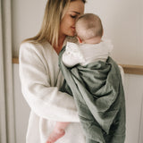 Organic Swaddle in Forest Fern