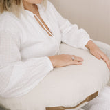 Organic Feeding Pillow in Natural