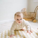 Organic Baby Play Mat in Gingham