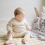 Organic Baby Play Mat in Gingham