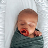 Organic Swaddle in Forest Fern