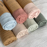 Organic Swaddle in Dusty Rose