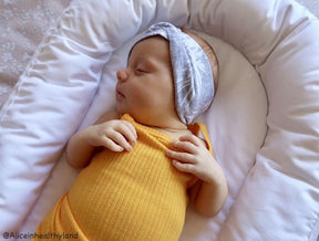 Organic Baby Nest Cover - White